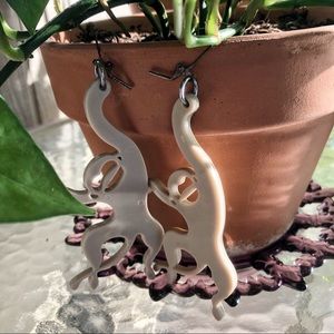 Cute Barrel Full of Monkey Earrings